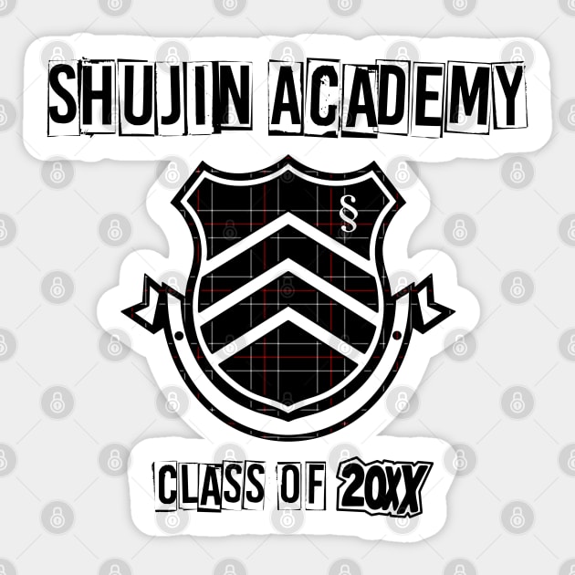 Shujin Academy Class of 20XX Sticker by FallenClock